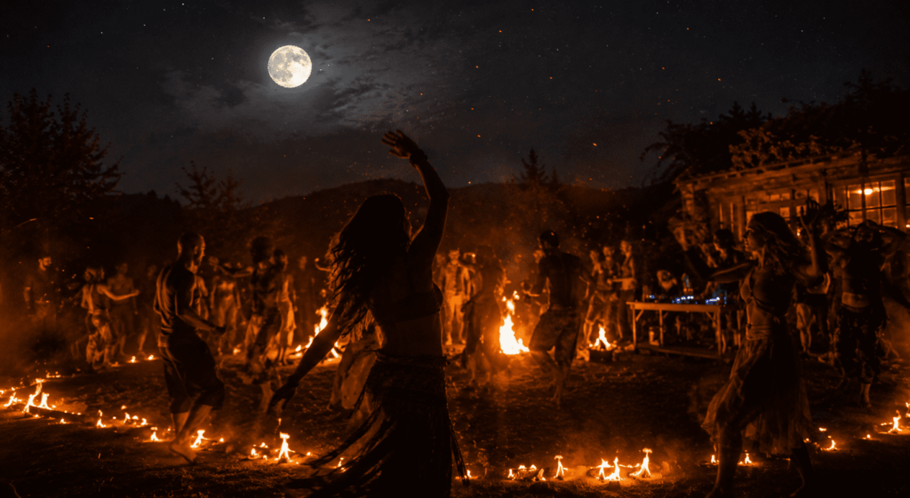 Ecstatic Full Moon Dance na&nbsp;Žítkové