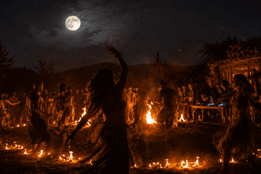 Ecstatic Full Moon Dance na&nbsp;Žítkové