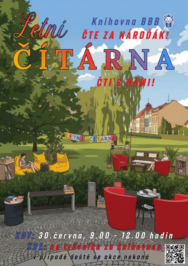 Letní čítárna s&nbsp;Knihovnou Bedřicha Beneše Buchlovana v&nbsp;Uh.Hradišti