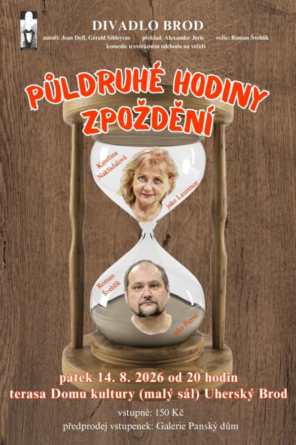 Půl druhé hodiny zpoždění