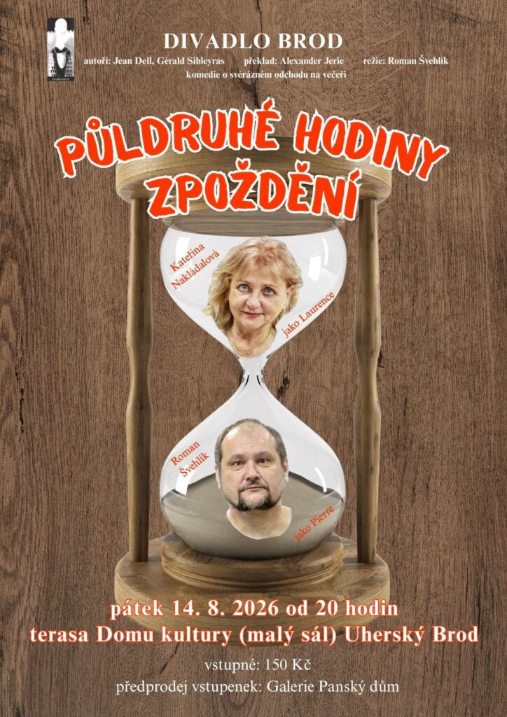 Půl druhé hodiny zpoždění