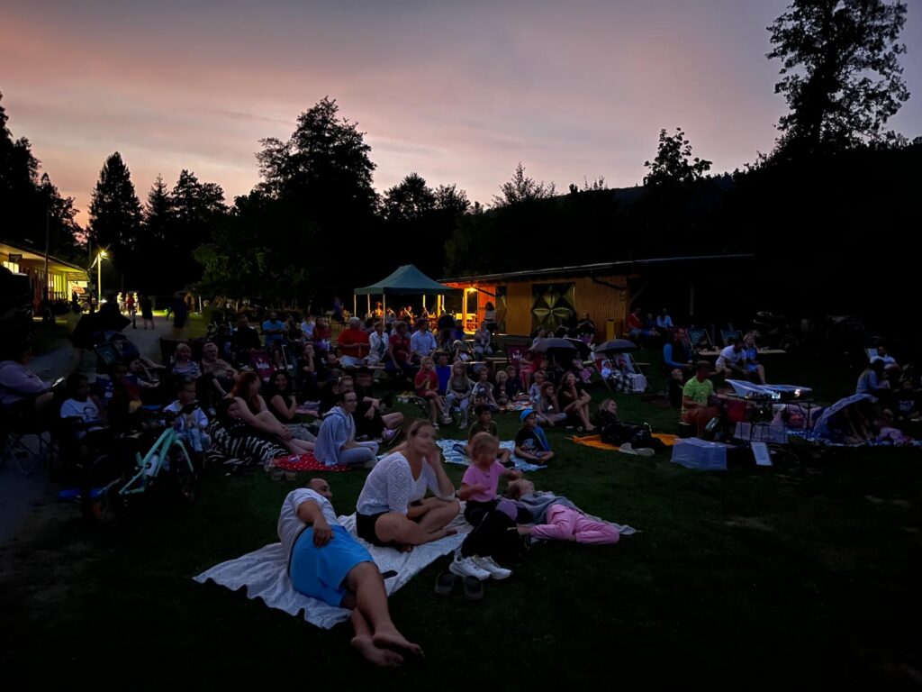 Letní kino na&nbsp;Kempu Velehrad