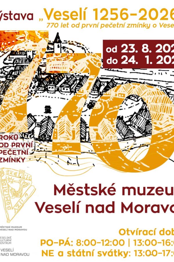 VÝSTAVA: Veselí 1256 – 2026  770 let od první zmínky o&nbsp;Veselí