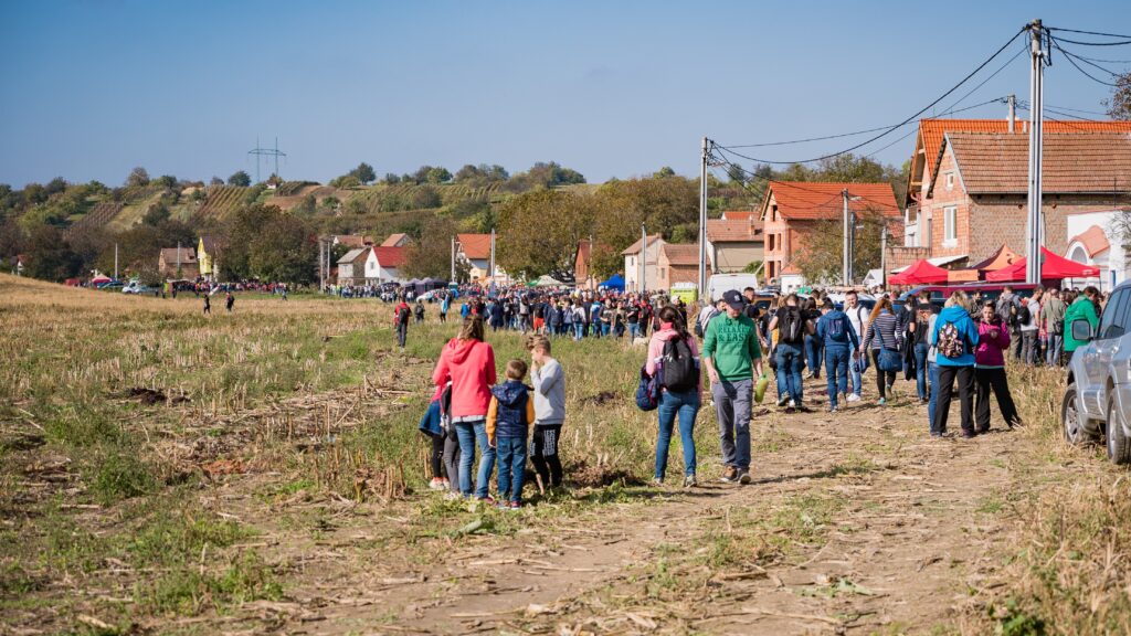 Putování slováckým vinohradem v&nbsp;Mutěnicích
