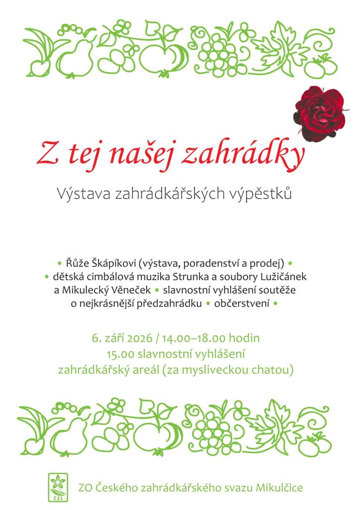 Z tej našej zahrádky