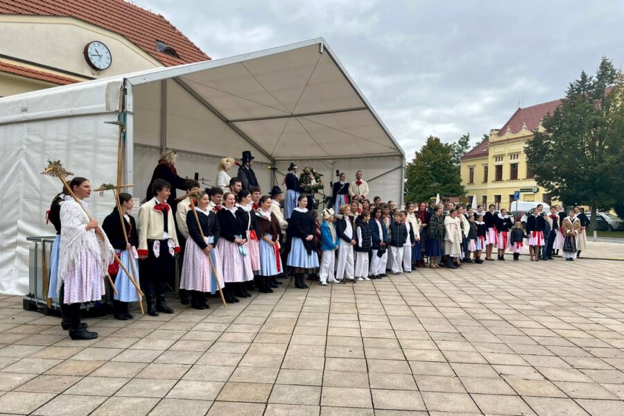 Trh v&nbsp;podhradí FOTO