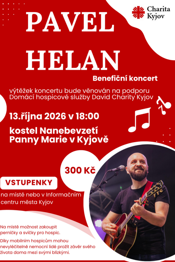 Benefiční koncert – Pavel Helan