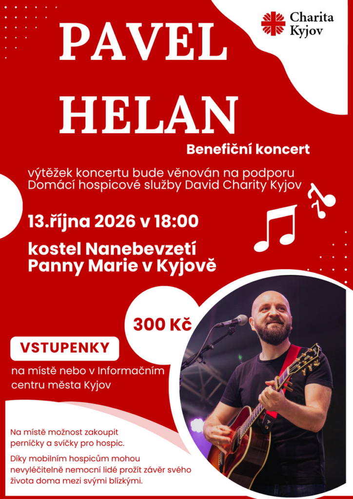 Benefiční koncert – Pavel Helan