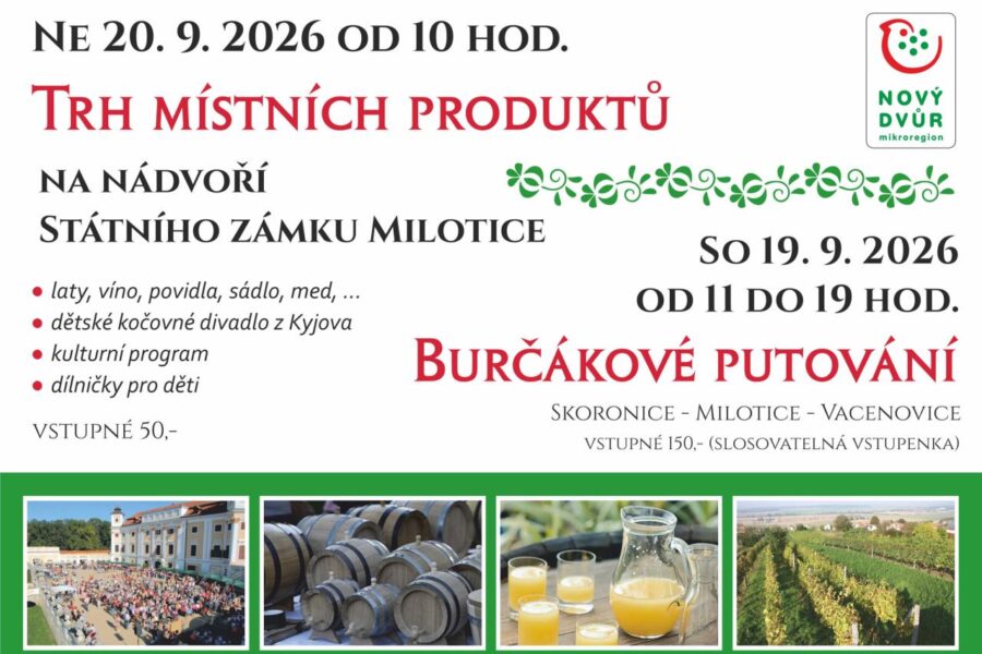 Trh místních produktů Mikroregionu Nový Dvůr
