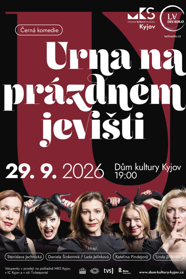 Urna na&nbsp;prázdném jevišti – divadlo