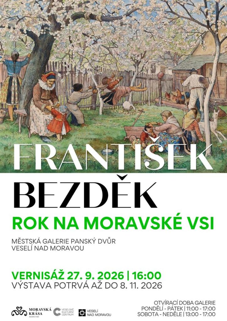 Výstava Františka Bezděka: Rok na&nbsp;moravské vsi