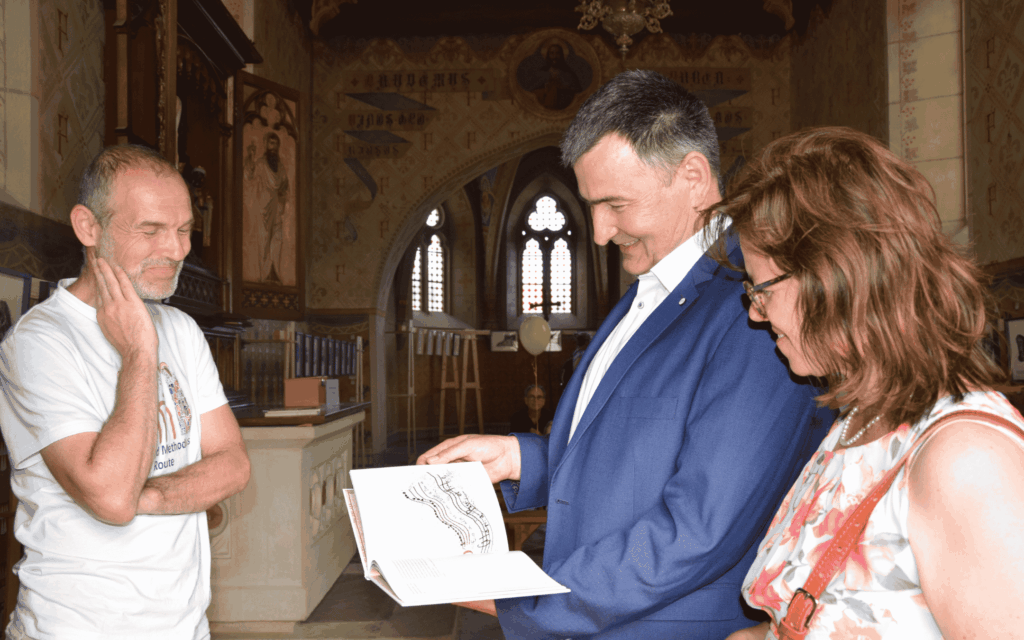 Dernisáž výstavy Legenda o&nbsp;snu za&nbsp;účasti autorky Nanako Ishida