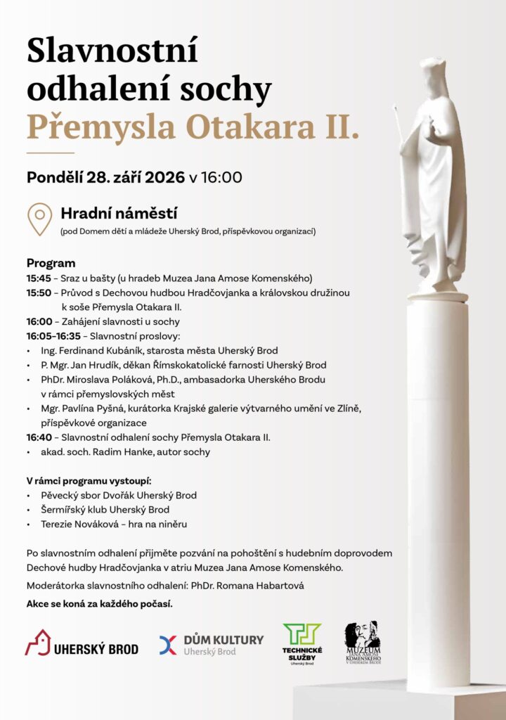 Slavnostní odhalení sochy Přemysla Otakara II.