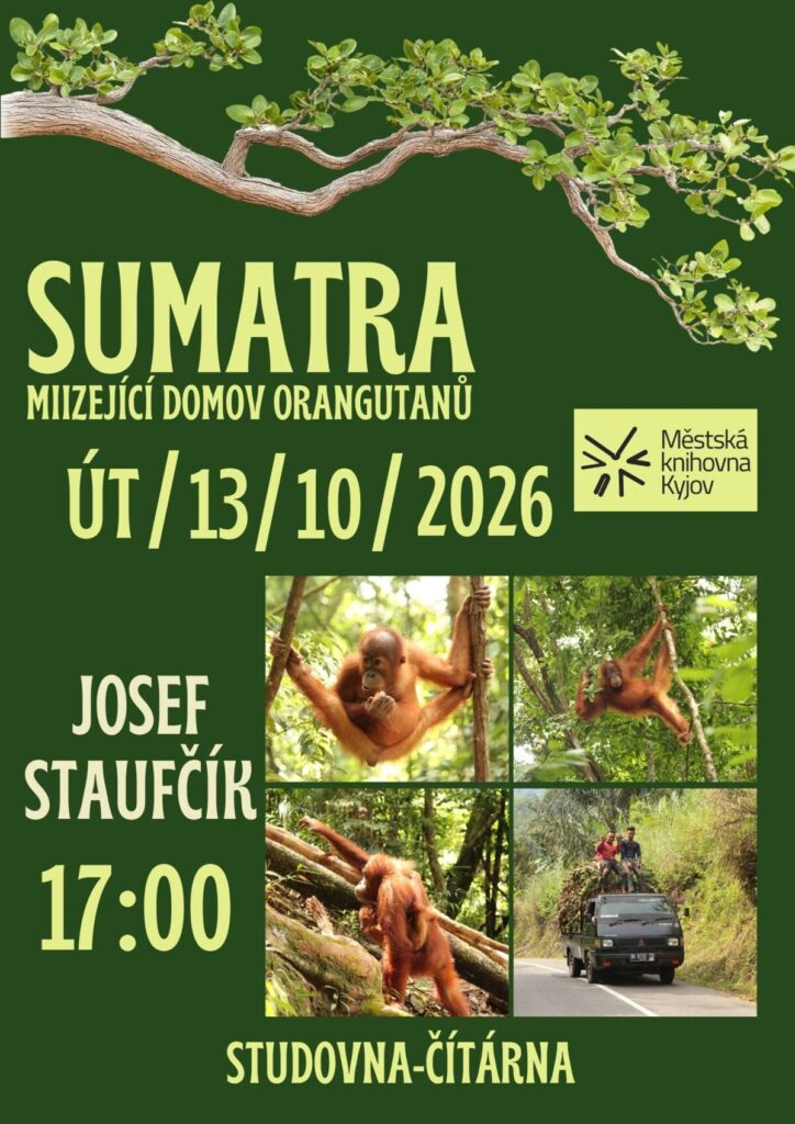 Josef Staufčík: Sumatra, mizející domov orangutanů