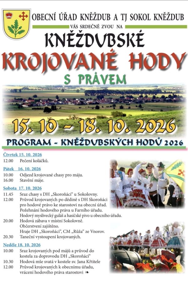 Kněždubské krojované hody s&nbsp;právem