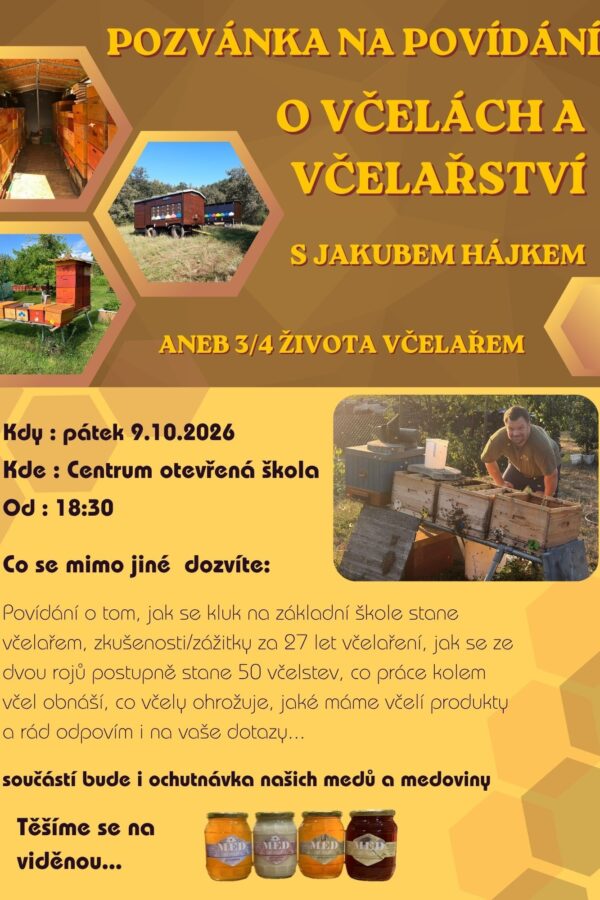 Beseda o&nbsp;včelařství aneb ¾ života včelařem